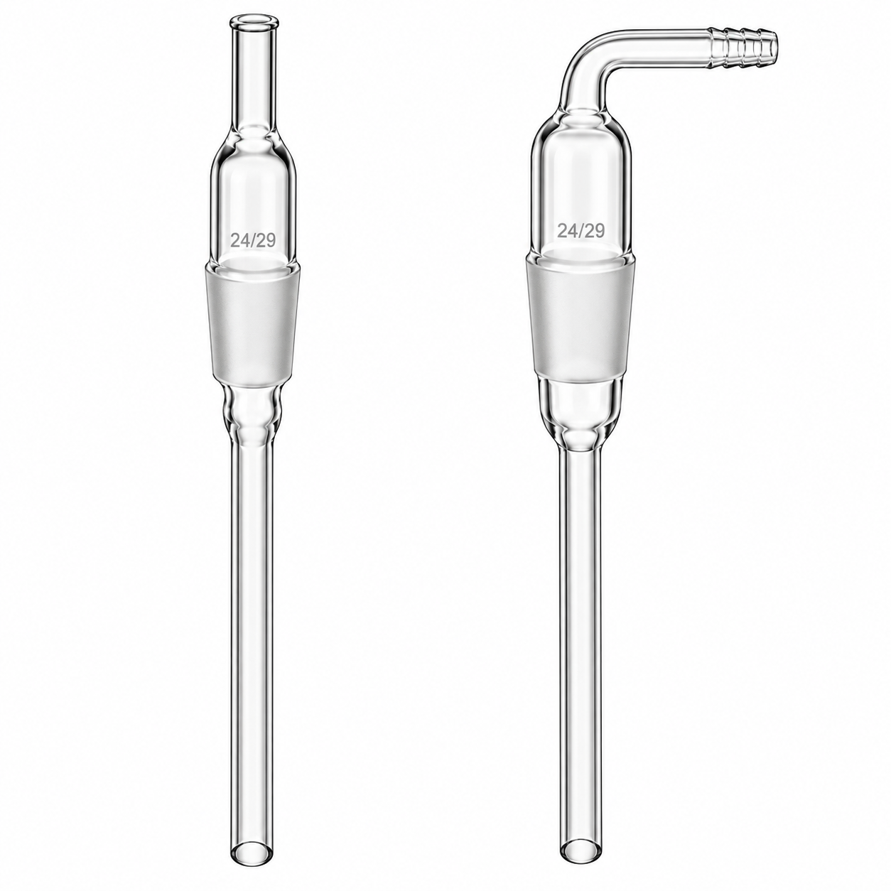 AIR/STEAM INLET TUBE, BENT OR STRAIGHT – BOROSILICATE GLASS