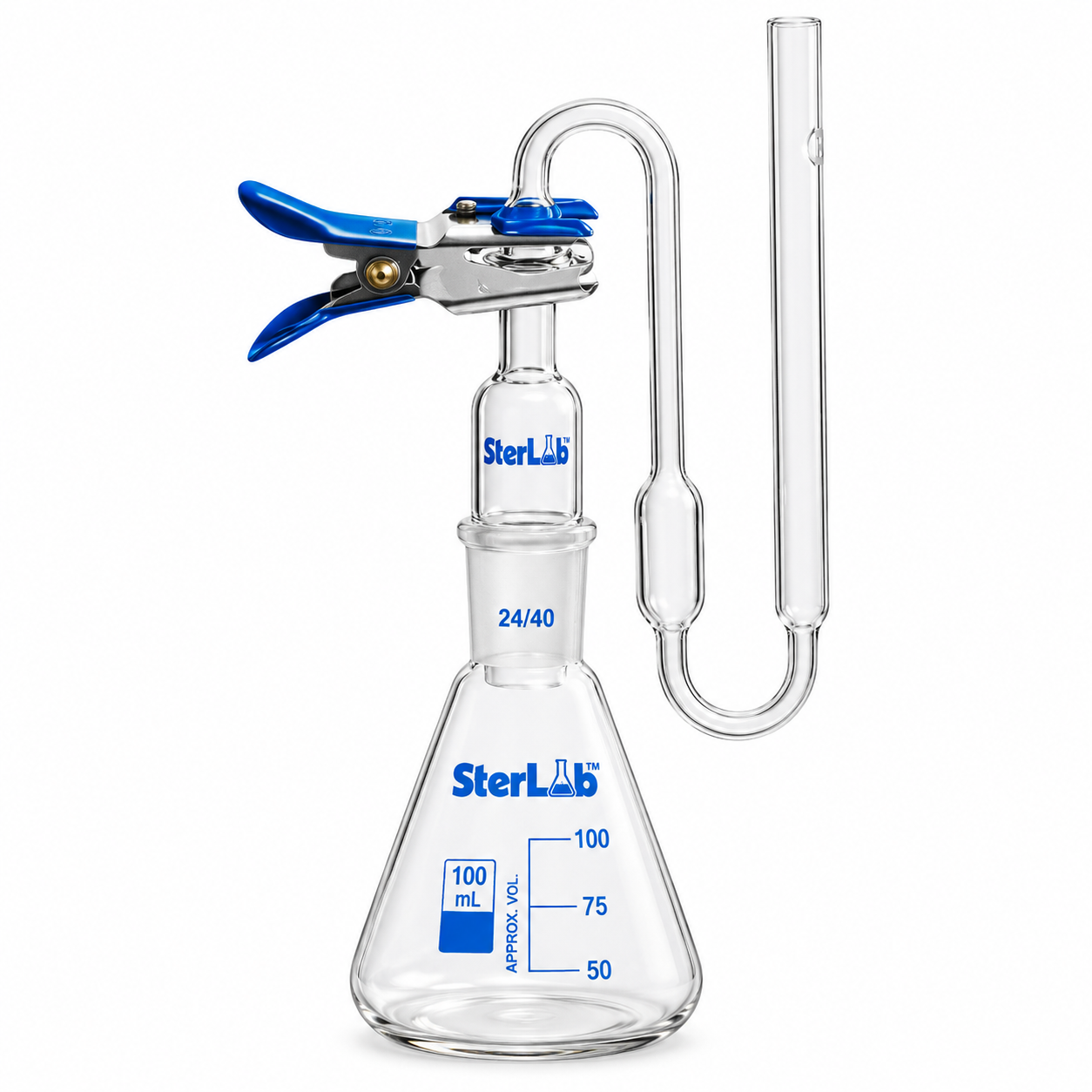 ARSENIC APPARATUS FOR THE DETERMINATION OF ARSENIC AND ANTIMONY (Sb) IN BRASS, BRONZE, FERROUS AND NON-FERROUS ALLOYS BY DISTILLATION - BOROSILICATE GLASS