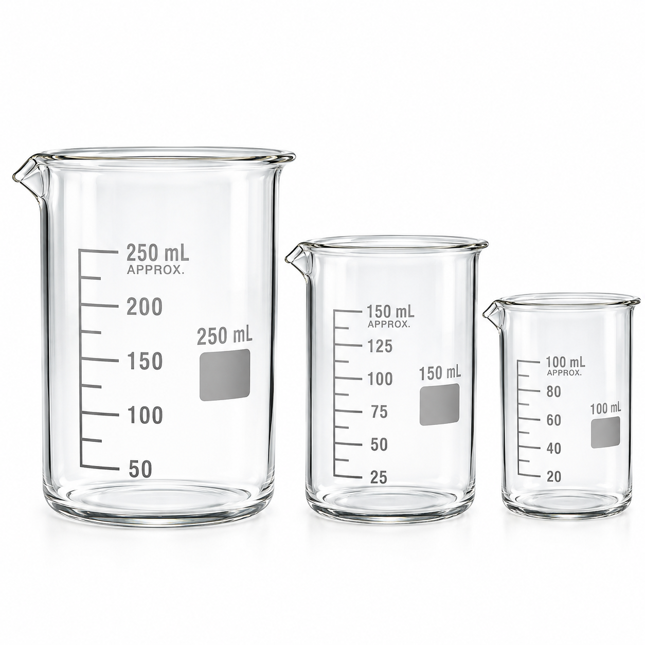 BEAKER – GRADUATED SODA GLASS
