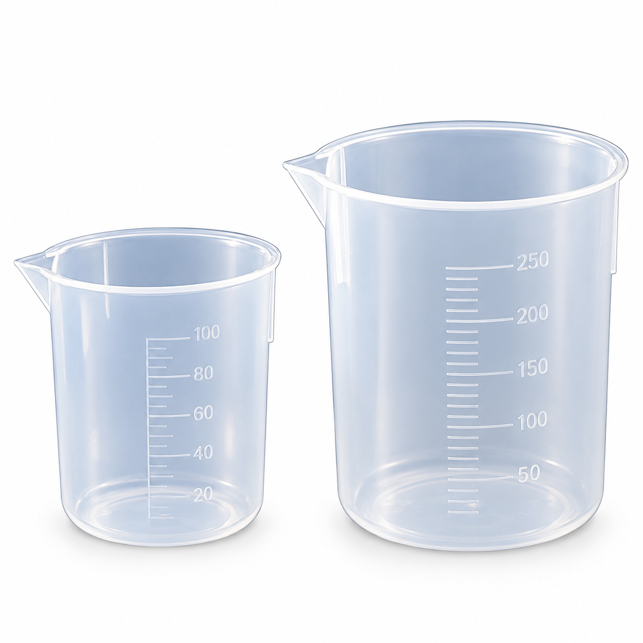 BEAKER (STACKABLE) – POLYPROPYLENE (POLYLAB)