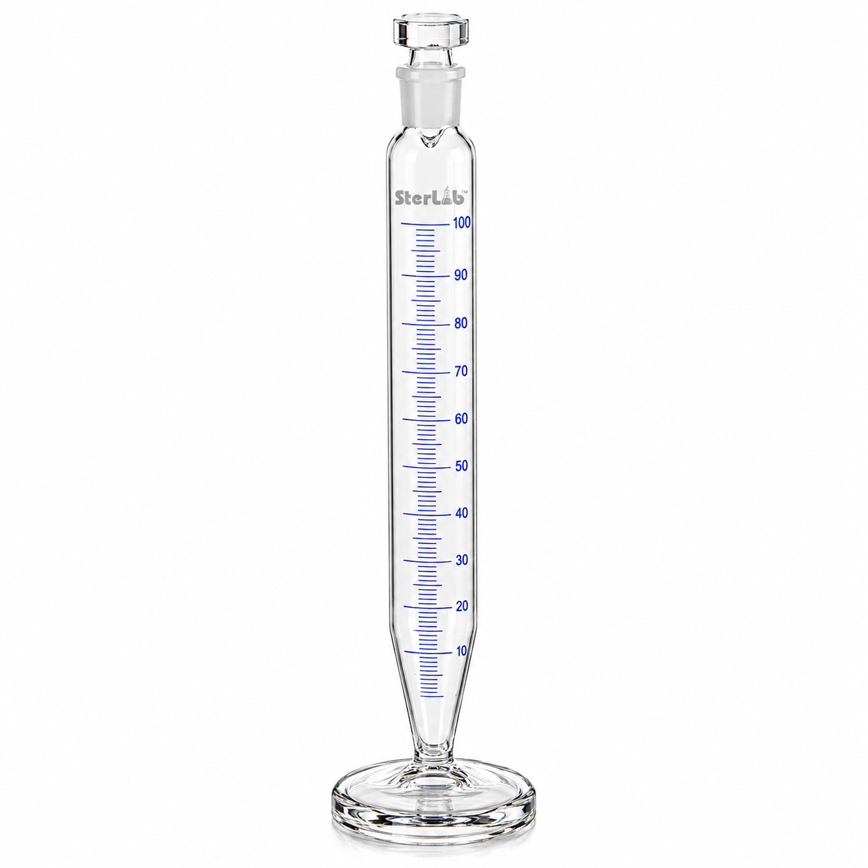 CROW RECEIVER WITH GLASS STOPPER – BOROSILICATE GLASS