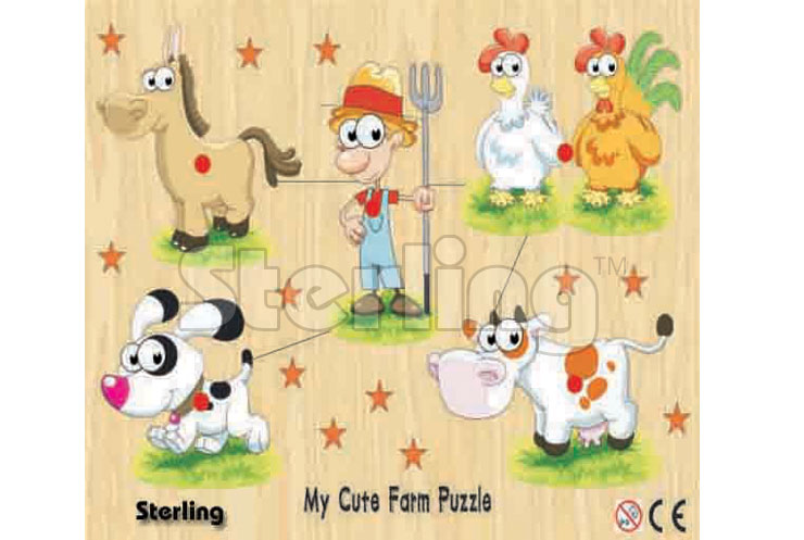 CUTE FARM KNOB PUZZLE