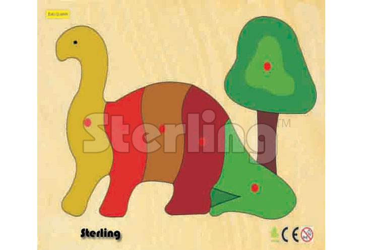 DINOSAUR KNOB PUZZLE