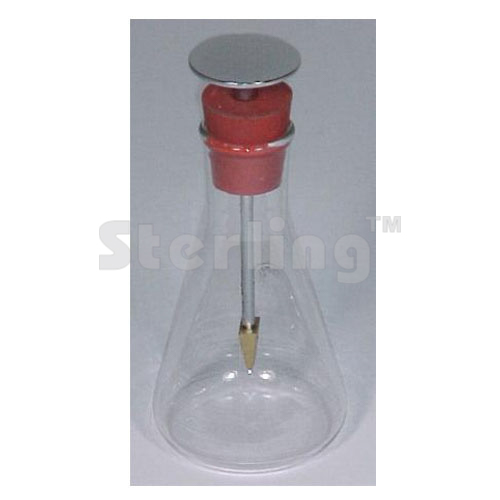 GOLD LEAF ELECTROSCOPE SIMPLE FLASK TYPE