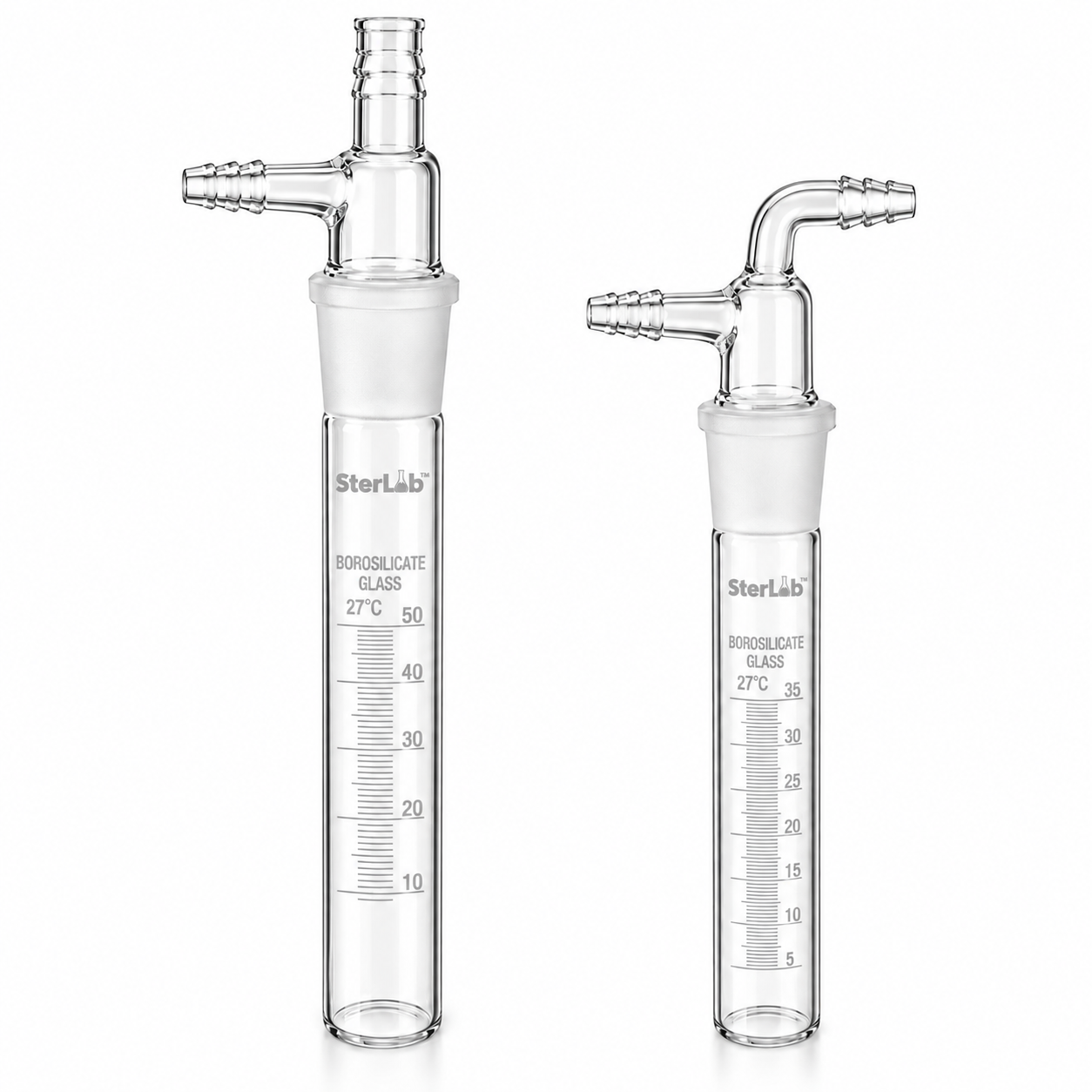 IMPINGER, GRADUATED FOR SAMPLING SMALL GAS VOLUMES – BOROSILICATE GLASS