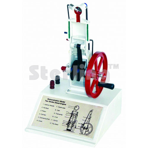MODEL OF TWO STROKE DIESEL ENGINE