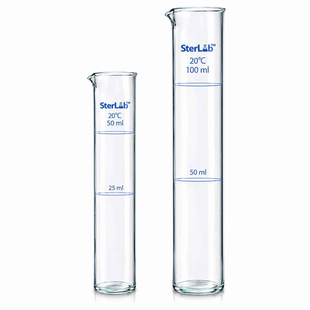 NESSLER CYLINDER FOR COLOR COMPARISON GRADUATED - BOROSILICATE GLASS