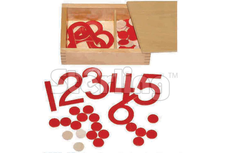 NUMBER CUTOUT WITH COUNTERS