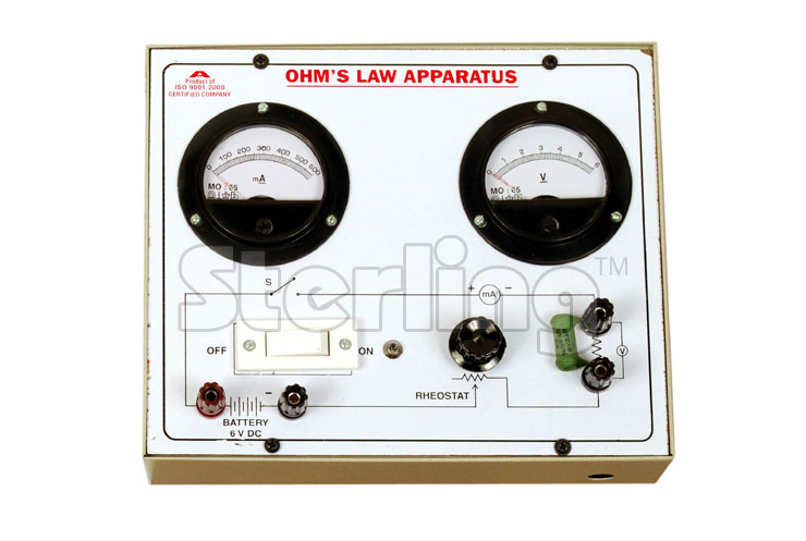 OHMS LAW APPARATUS 1