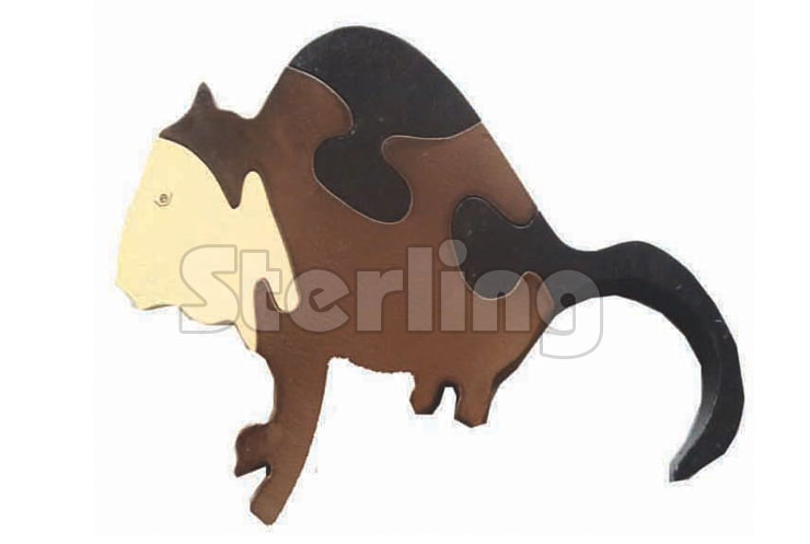 RAT JIGSAW PUZZLE-COLORED