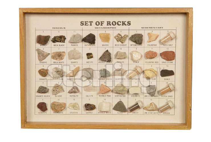 ROCK AND MINERAL SET 1