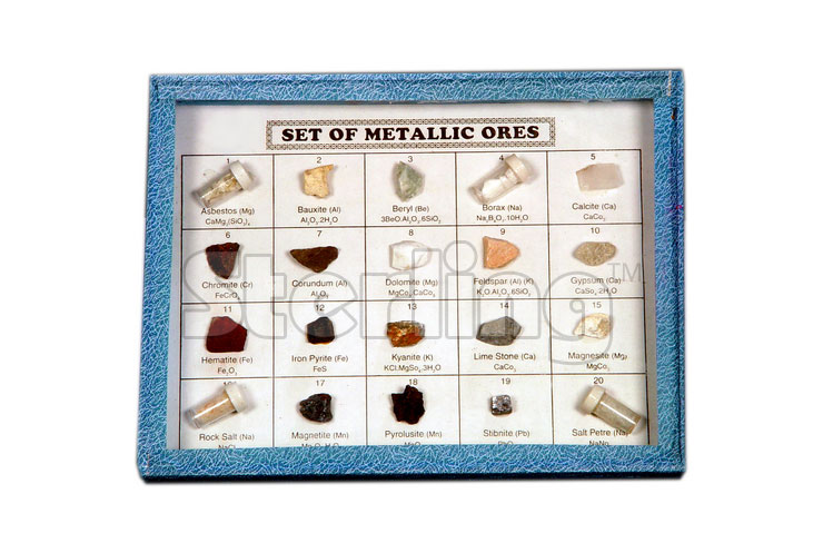 ROCK AND MINERAL SET 6