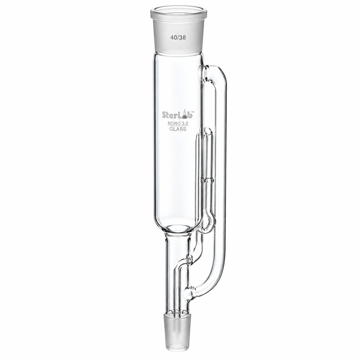 SPARE EXTRACTOR FOR SOXHLET APPARATUS – BOROSILICATE GLASS