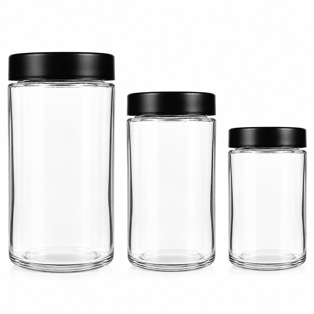 SPECIMEN JAR – WITH KNOBBED STOPPER / PLASTIC CAP