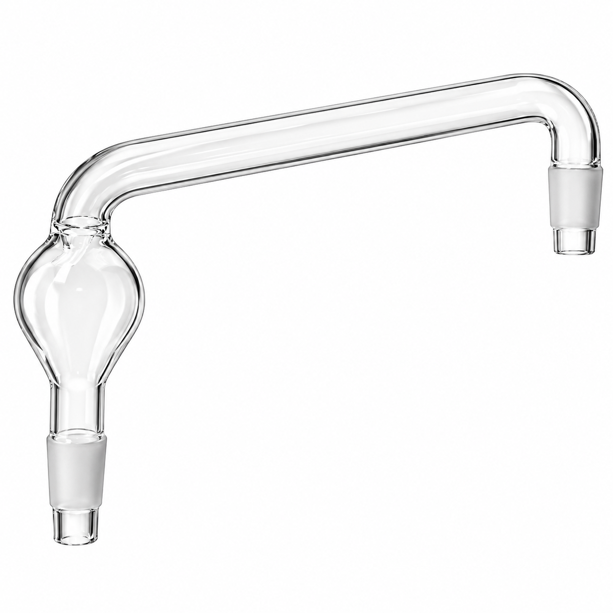 SPLASH HEADS, PEAR SHAPE, VERTICAL – BOROSILICATE GLASS