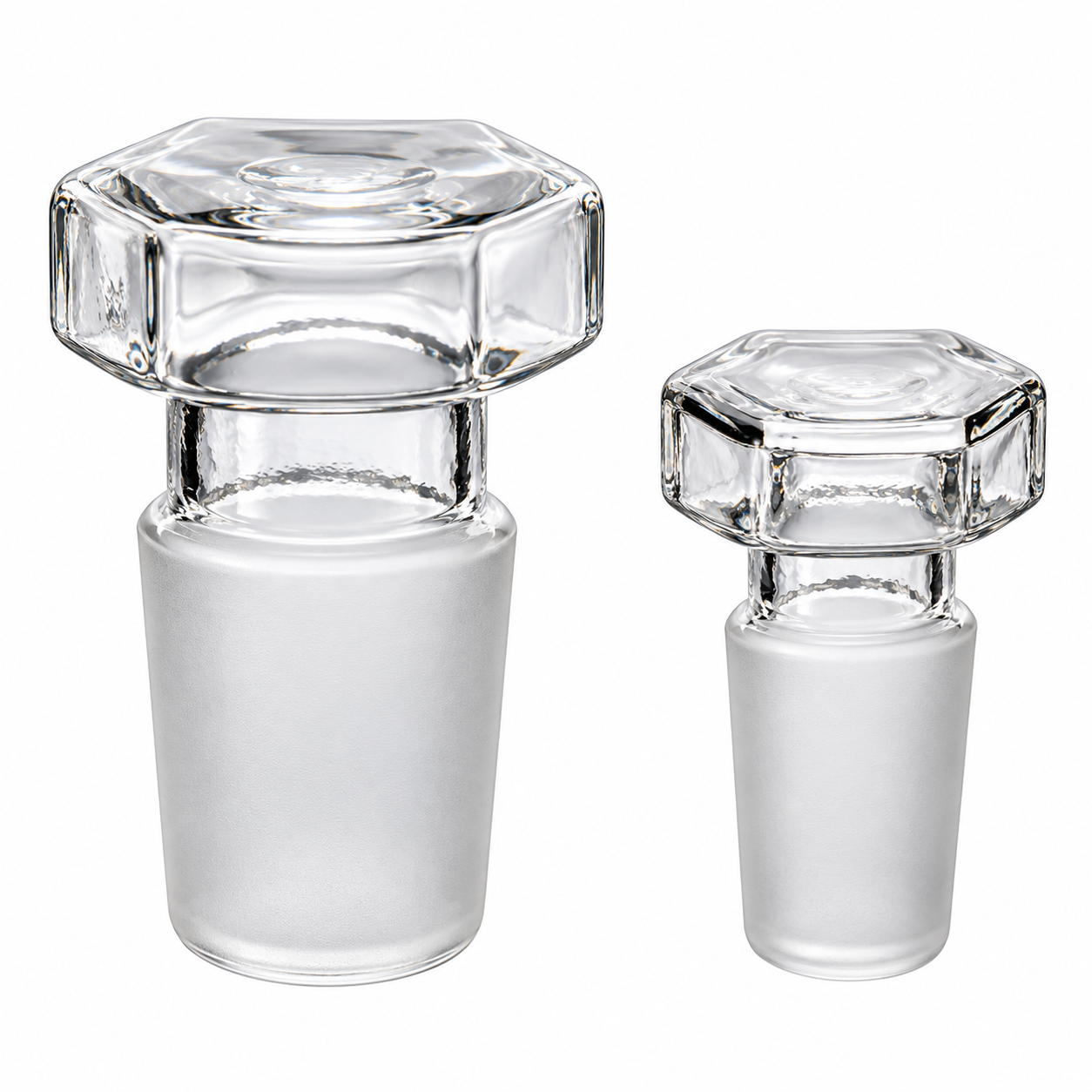 STOPPER, HOLLOW – BOROSILICATE GLASS