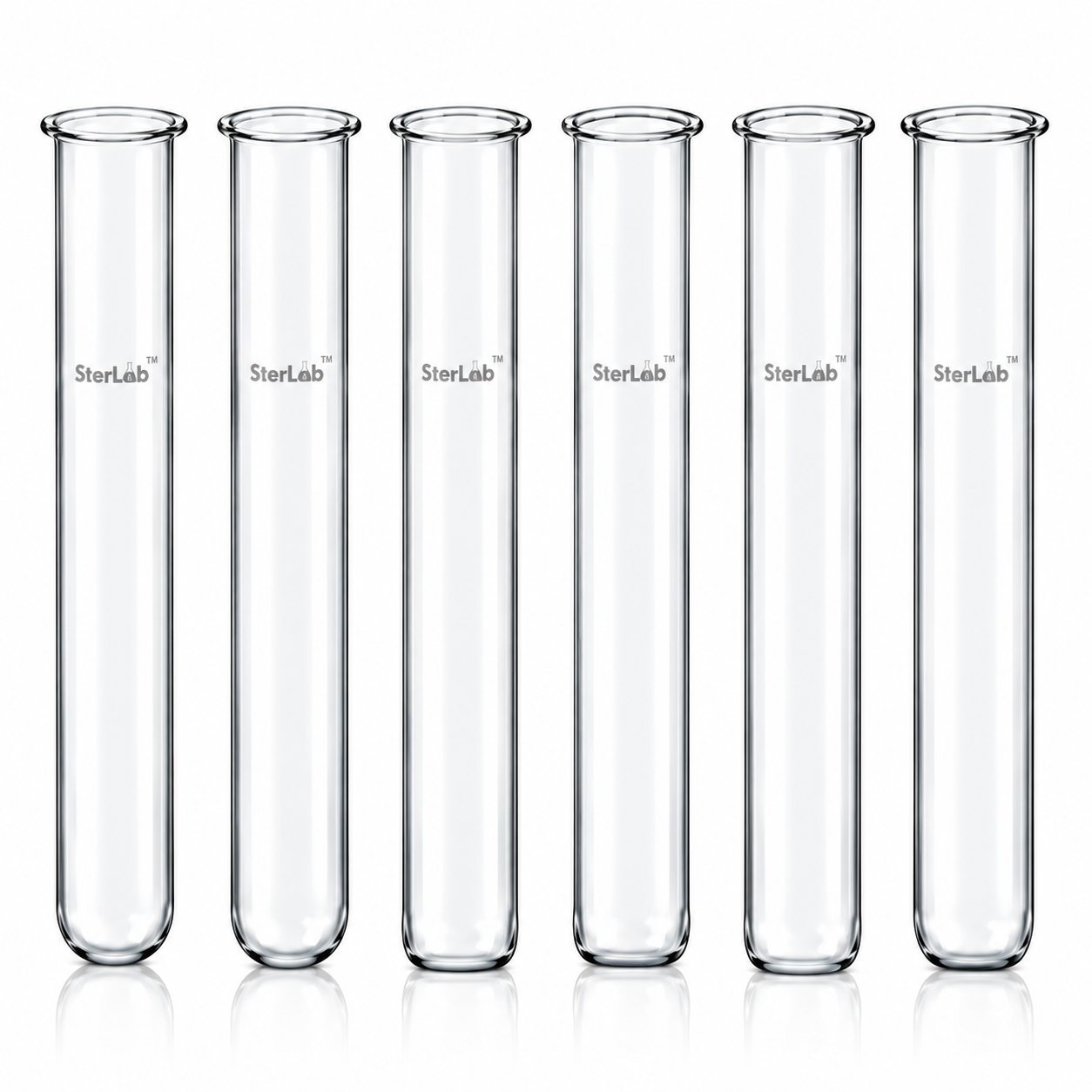TEST TUBES, NEUTRAL HARD GLASS, HEAT RESISTANT – BOROSILICATE GLASS