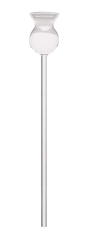 THISTLE FUNNEL, 30 CM STEM – BOROSILICATE GLASS