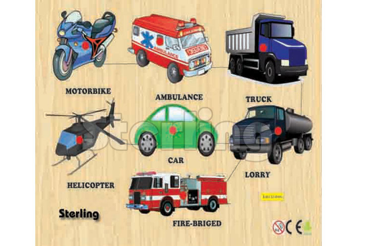 TRANSPORT-TRUCK KNOB PUZZLE