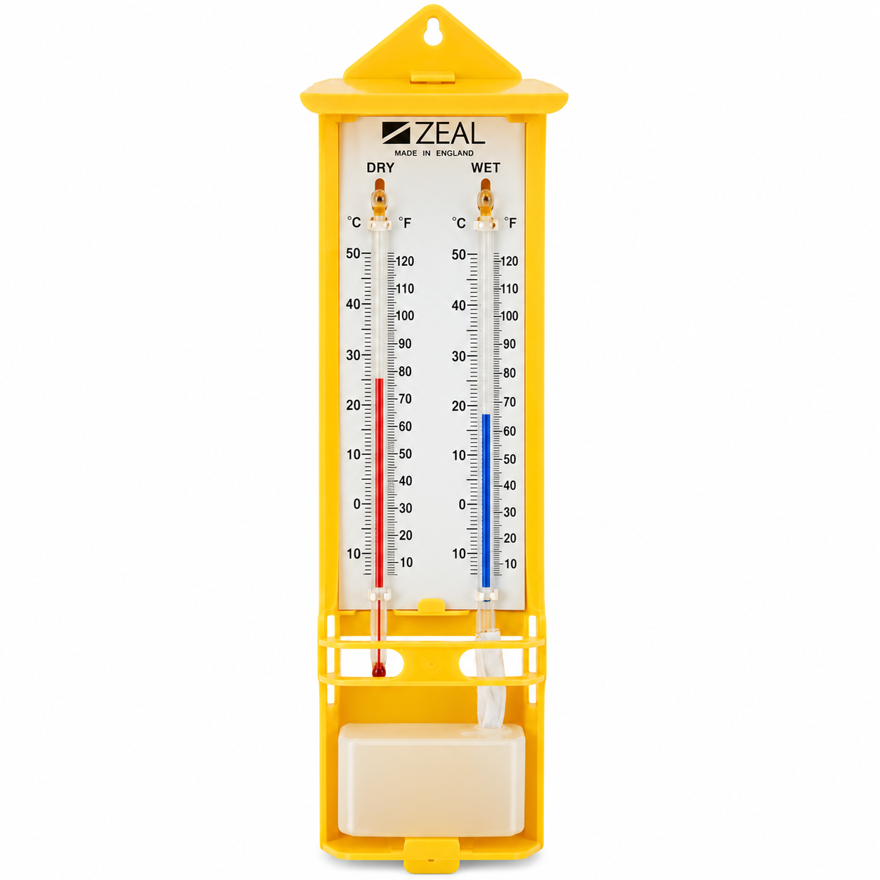 WET AND DRY BULB HYGROMETER, MASON'S TYPE – ZEAL